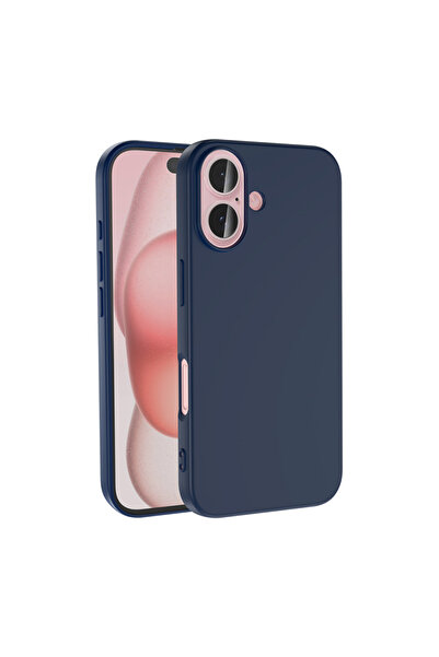 zore Apple iPhone 16 Uyumlu İçi Kadife Lansman Silikon Kılıf
