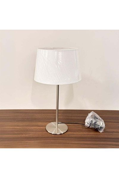 Siera T8122-C Coffee Nickel Shade Round Lampshade