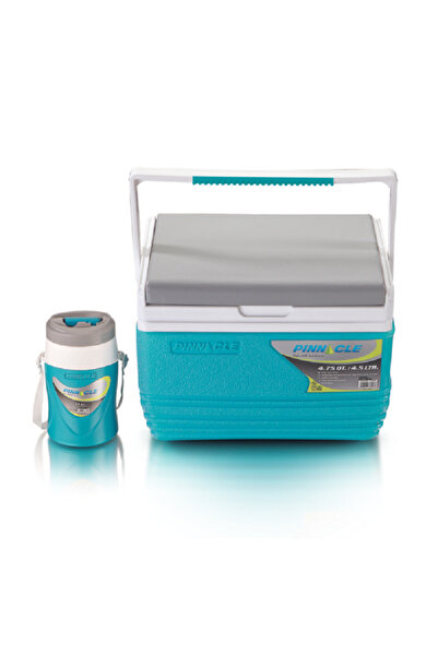 PİNNACLE مجموعة صندوق تبريد بلاستيكي معزول من إسكيمو، مكونة من قطعتين، متعددة...