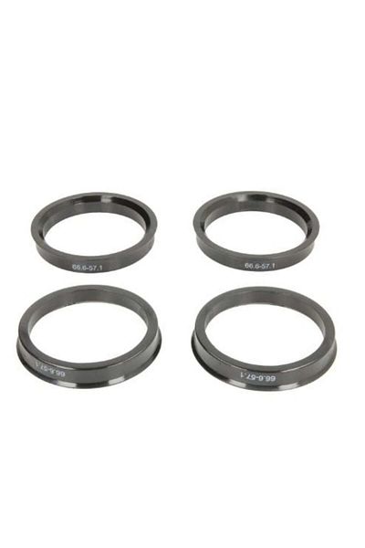 OEM Set de 4 inele de centrare 66.6 / 65.1