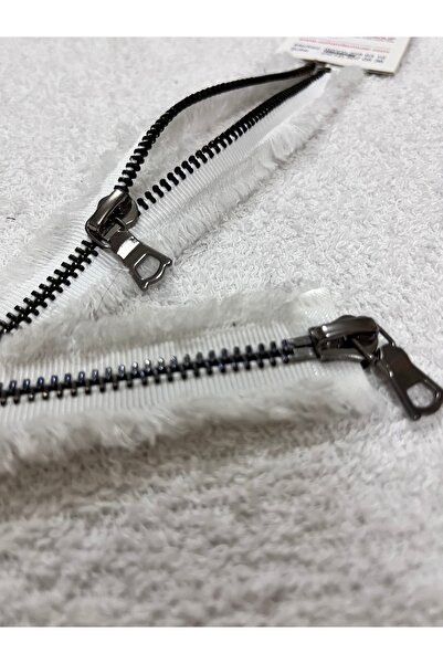 ELİTSEK Fermuar demir diş tasarım fermuar kaban ceket mont