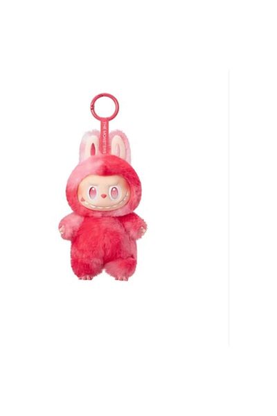 victiny Labubu Plush Toy, Forward High Energy Series, Generation 3, LOVE, 16cm, Red