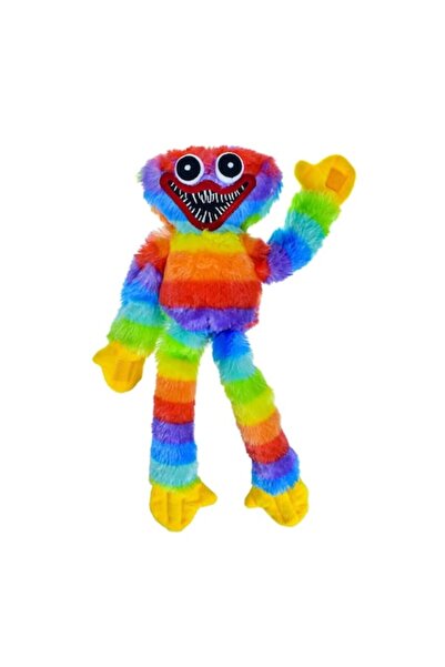 BimBimBo Huggy Wuggy Rainbow Plush Toy, Multicolor, 40 cm