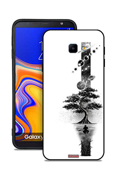 Tolwak غطاء حماية لهاتف Samsung Galaxy J4 Core بتصميم فن الفضاء الأرضي