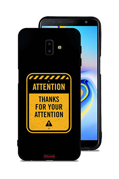 Tolwak غطاء حماية لهاتف Samsung Galaxy J6 Plus شكرًا على الاهتمام