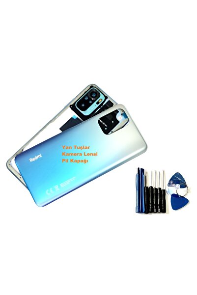 indirimplus Xiaomi Redmi Note 10S 4G Kasa Arka Pil Batarya Kapağı (TAMİR SETİ...