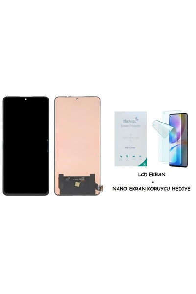 indirimplus Xiaomi Mİ 12T Pro Lcd Ekran Dokunmatik Orijinal KaLite + NANO EKR...