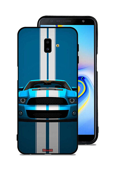Tolwak Samsung Galaxy J6 Plus Protective Case Cover Car Abstract Art