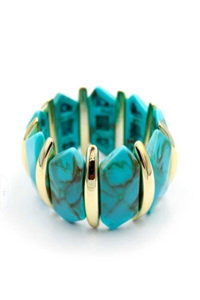 Mesa lastikli taşlı bileklik