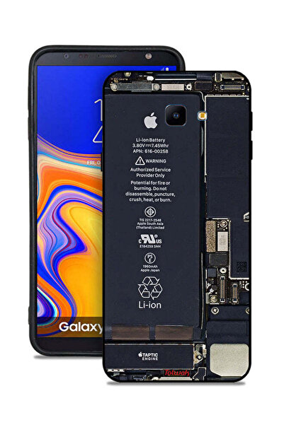 Tolwak غطاء حماية لهاتف Samsung Galaxy J4 Core بنمط دائرة الهاتف
