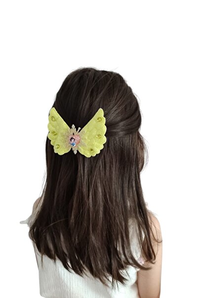 FAMEMUS ACCESSORY مشبك مشبك للأطفال على شكل نجمة مختلطة على شكل جناح