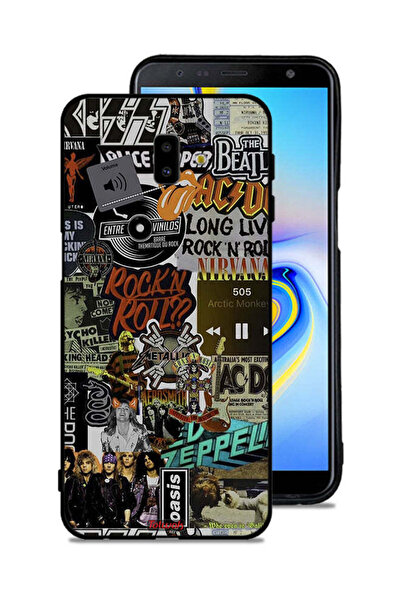 Tolwak غطاء حماية لهاتف سامسونج جالاكسي J6 بلس، لون لونج تيف روك أند رول