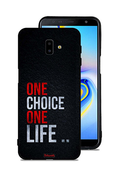 Tolwak غطاء حماية لهاتف سامسونج جالكسي J6 بلس - اختيار واحد، حياة واحدة