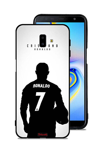 Tolwak غطاء حماية لهاتف سامسونج جالاكسي J6 بلس بقناع كريستيانو رونالدو
