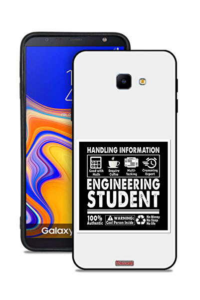 Tolwak غطاء حماية لهاتف Samsung Galaxy J4 Plus، ملصق طالب الهندسة