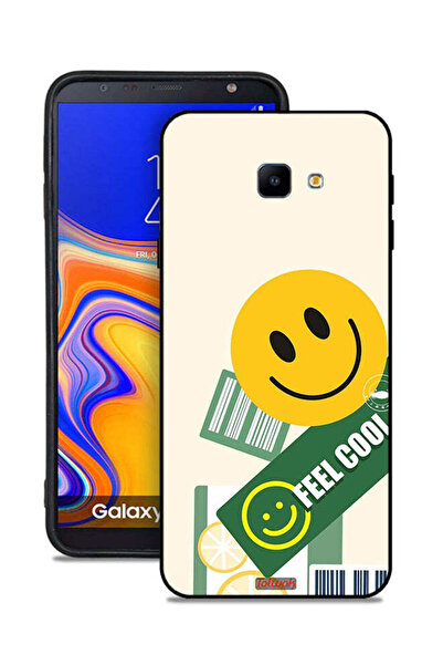 Tolwak غطاء حماية لهاتف Samsung Galaxy J4 Core بملصق Feel Cool