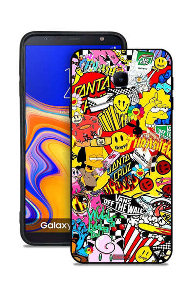 Tolwak غطاء حماية لهاتف Samsung Galaxy J4 Core - Off The Wall
