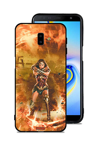 Tolwak غطاء حماية لهاتف Samsung Galaxy J6 Plus بتصميم Wonder Women