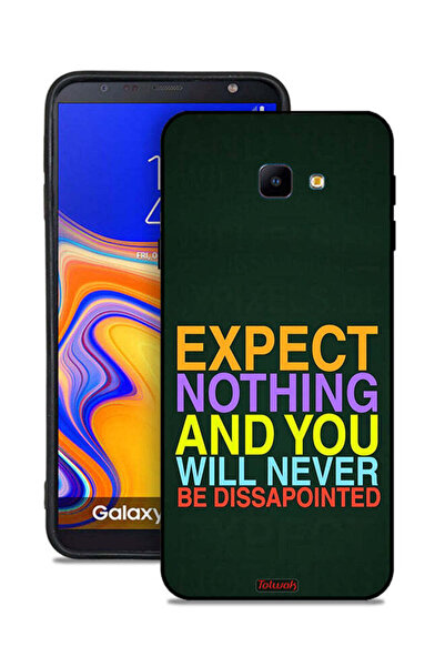 Tolwak غطاء حماية لهاتف Samsung Galaxy J4 Plus لا تتوقع شيئًا ولن تشعر بخيبة ...