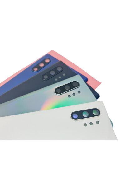 instatech Samsung Galaxy Note 10 Plus Arka Kapak (CAM+FULL LENS) MAVİ