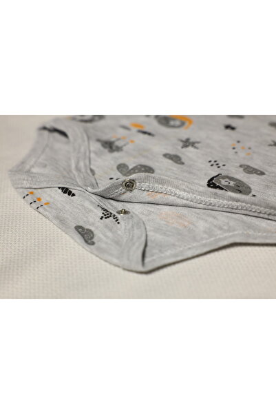 Vivolas Baby Snap-On Bodysuit Patterned Suspender Bodysuit 0-4 Years