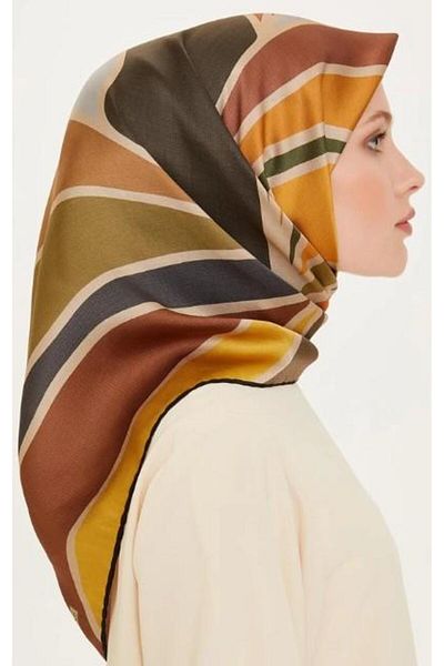Armine Silk Twill Pure Scarf - 9232D 35