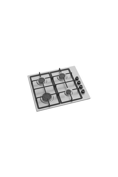Alpha Gas Built-in 4 Burner Stove with Chrome Knobs