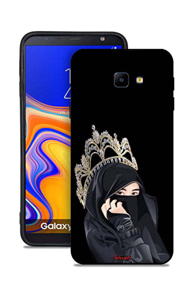 Tolwak غطاء حماية لهاتف Samsung Galaxy J4 Core بتصميم Queen Girl
