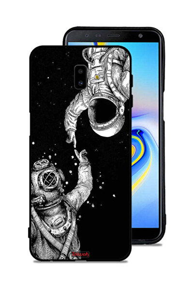 Tolwak غطاء حماية لهاتف سامسونج جالاكسي J6 بلس - رواد فضاء