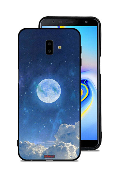 Tolwak Samsung Galaxy J6 Plus Protective Case Cover Moon Clouds