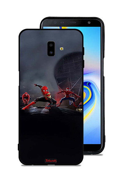 Tolwak Samsung Galaxy J6 Plus Protective Case Cover Three Spiders