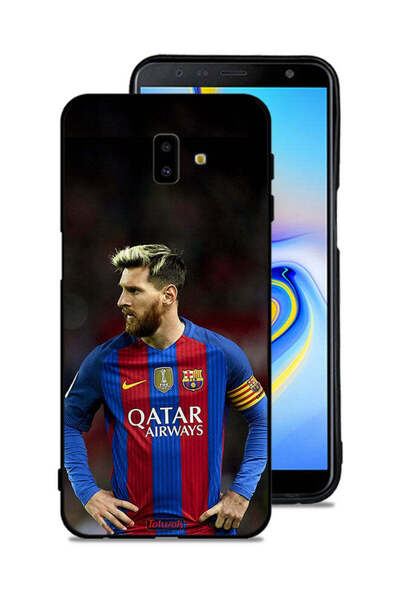 Tolwak غطاء حماية لهاتف سامسونج جالاكسي J6 بلس ميسي برشلونة