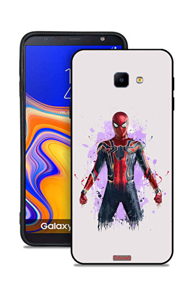 Tolwak غطاء حماية لهاتف Samsung Galaxy J4 Plus بتصميم العنكبوت الحديدي