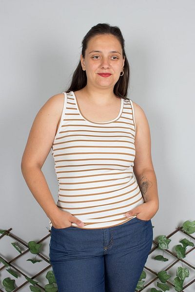 Truva XXL Indispensable in the Summer! Plus Size Camisole Sleeveless Blouse