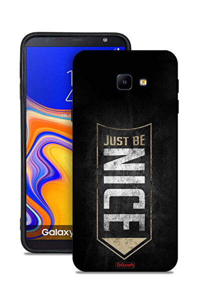 Tolwak غطاء حماية لهاتف Samsung Galaxy J4 Core - كن لطيفًا