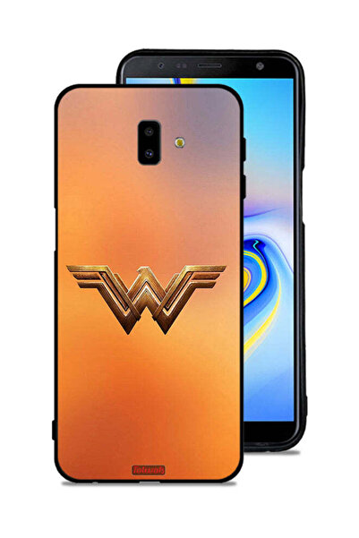 Tolwak Samsung Galaxy J6 Plus Protective Case Cover Wonder Women Logo