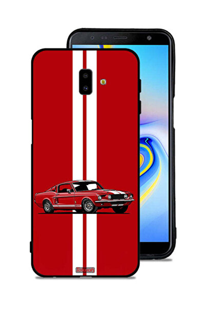Tolwak غطاء حماية لهاتف Samsung Galaxy J6 Plus بتصميم سيارة كلاسيكية تجريدية