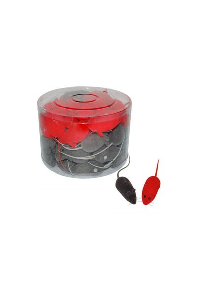 Fatih-Pet Plastic Cat Toy Mouse 6 cm
