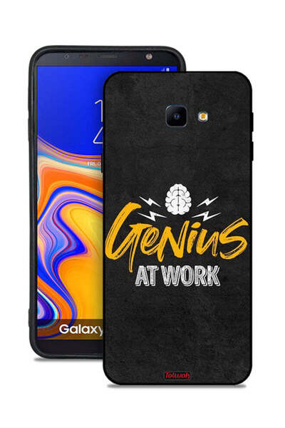 Tolwak غطاء حماية لهاتف Samsung Galaxy J4 Plus Genius At Work
