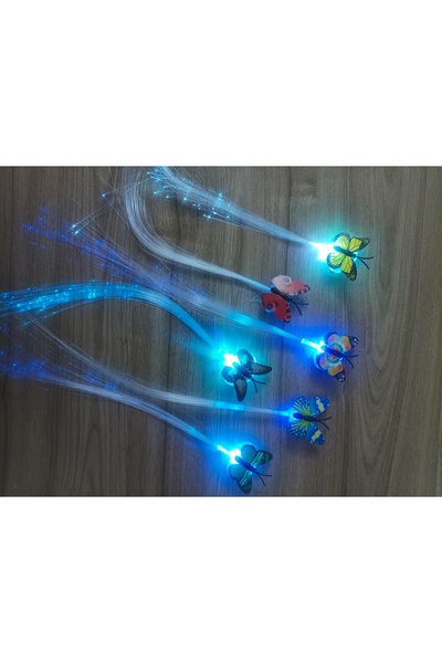 SÜSÜM Işıklı Kelebek Toka