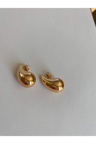 marsel aksesuar Xuping Drop Model Rose Earrings