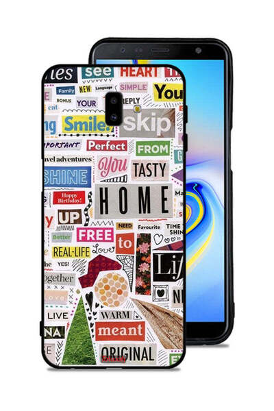 Tolwak غطاء حماية لهاتف Samsung Galaxy J6 Plus مع ملصقات أصلية