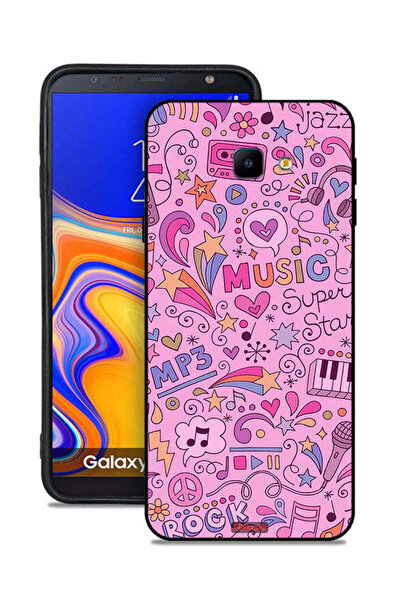 Tolwak غطاء حماية لهاتف Samsung Galaxy J4 Core - علامات موسيقية