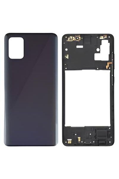 indirimplus Samsung Galaxy A51 SM A515F Kasa Arka Kapak FULL Takım SİYAH