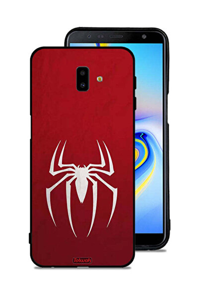 Tolwak Samsung Galaxy J6 Plus Protective Case Cover Spider Icon