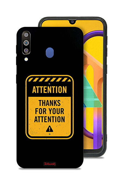 Tolwak غطاء حماية لهاتف Samsung Galaxy M30 شكرًا على الاهتمام