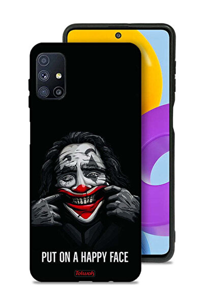 Tolwak غطاء حماية لهاتف سامسونج جالكسي M51 بوجه سعيد