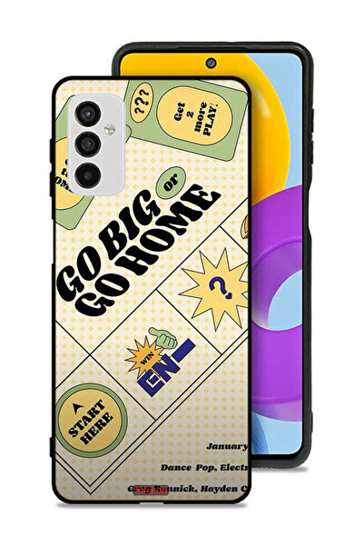 Tolwak Samsung Galaxy M52 5G Protective Case Cover Go Big Or Go Home