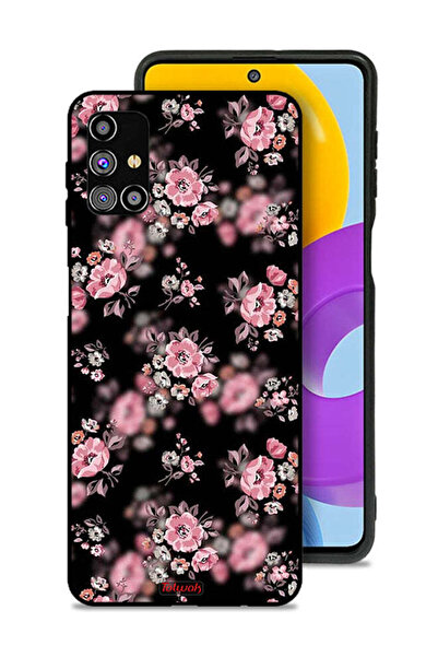 Tolwak غطاء حماية لهاتف سامسونج جالاكسي M31s بنقشة زهور بورتريه