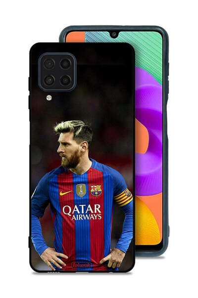 Tolwak غطاء حماية لهاتف سامسونج جالاكسي M22 ميسي برشلونة